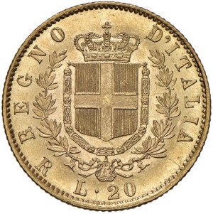 Vittorio Emanuele II (1861-1878) 20 Lire 1870 R - Nomis...