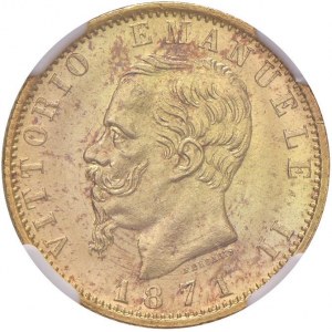 Vittorio Emanuele II (1861-1878) 20 Lire 1871 R - Nomis...