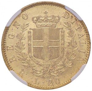Vittorio Emanuele II (1861-1878) 20 Lire 1871 R - Nomis...