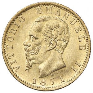 Vittorio Emanuele II (1861-1878) 20 Lire 1871 R - Nomis...