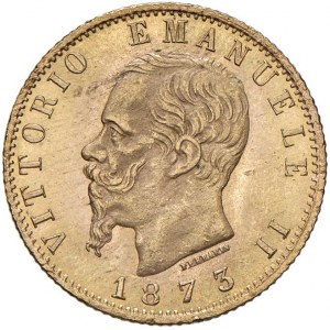 Vittorio Emanuele II (1861-1878) 20 Lire 1873 M - Nomis...