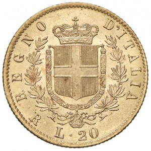 Vittorio Emanuele II (1861-1878) 20 Lire 1876 R - Nomis...