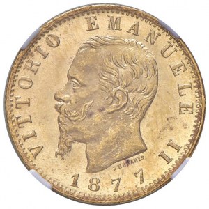 Vittorio Emanuele II (1861-1878) 20 Lire 1877 R - Nomis...