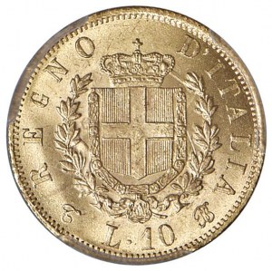 Victor Emmanuel II (1861-1878) 10 Lire 1863 - Nomisma...