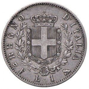 Vittorio Emanuele II (1861-1878) Lira 1861 F - Nomisma ...