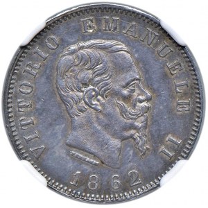 Vittorio Emanuele II (1861-1878) Lira 1862 N - Nomisma ...