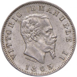 Victor Emmanuel II (1861-1878) Lira 1863 T value - N...
