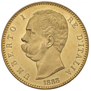Umberto I (1878-1900) 100 Lire 1888 - Nomisma 973 AU RR...