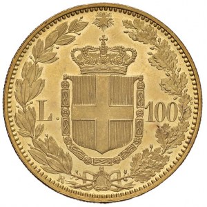 Umberto I (1878-1900) 100 Lire 1888 - Nomisma 973 AU RR...