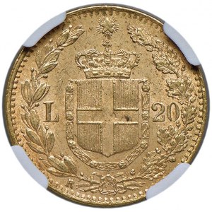Umberto I (1878-1900) 20 Lire 1881 - Nomisma 980 AU In ...