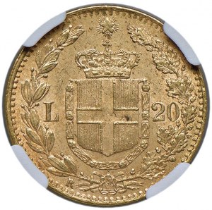 Umberto I (1878-1900) 20 Lire 1881 - Nomisma 980 AU In ...