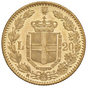 Umberto I (1878-1900) 20 Lire 1882 - Nomisma 981 AU...