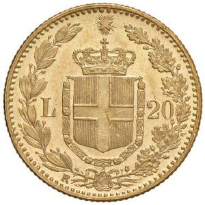 Umberto I (1878-1900) 20 Lire 1882 - Nomisma 981 AU...