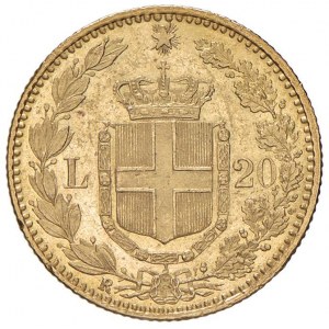 Umberto I (1878-1900) 20 Lire 1885 - Nomisma 984 AU Rar...