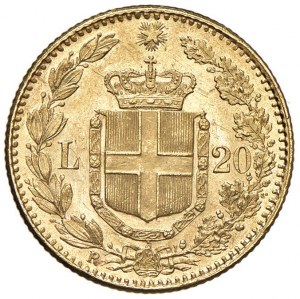 Umberto I (1878-1900) 20 Lire 1888 - Nomisma 986 AU...