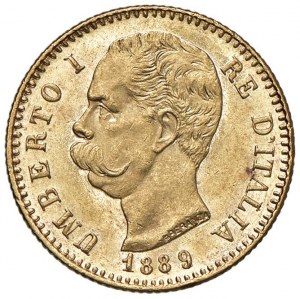 Umberto I (1878-1900) 20 Lire 1889 - Nomisma 987 AU R F...