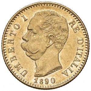 Umberto I (1878-1900) 20 Lire 1890 - Nomisma 988 AU...