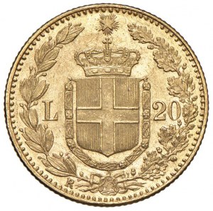 Umberto I (1878-1900) 20 Lire 1891 - Nomisma 989 AU Ent...