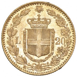 Umberto I (1878-1900) 20 Lire 1893 - Nomisma 990 AU...