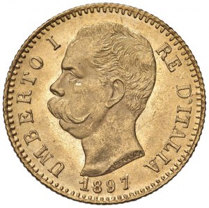 Umberto I (1878-1900) 20 Lire 1897 - Nomisma 991 AU R...