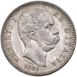 Umberto I (1878-1900) 2 Lire 1881 - Nomisma 994 AG...