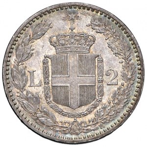 Umberto I (1878-1900) 2 Lire 1881 - Nomisma 994 AG...