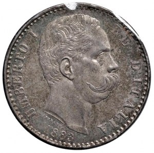 Umberto I (1878-1900) 2 Lire 1883 - Nomisma 996 AG Sigi...