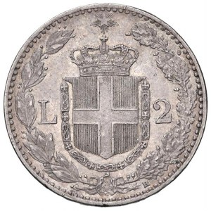 Umberto I (1878-1900) 2 Lire 1899 - Nomisma 1003 AG...