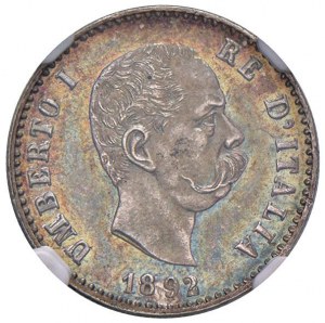 Umberto I (1878-1900) 50 cents 1892 - Nomisma 1012 ...