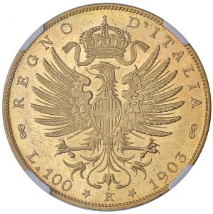 Vittorio Emanuele III (1900-1946) 100 Lire 1903 - Nomis...