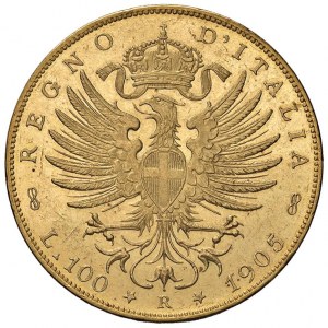 Vittorio Emanuele III (1900-1946) 100 Lire 1905 - Nomis...