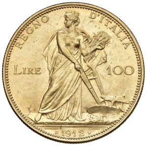 Vittorio Emanuele III (1900-1946) 100 Lire 1912 - Nomis...