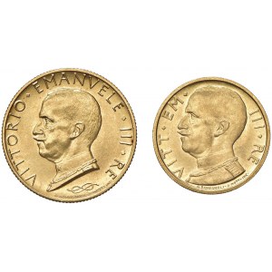 Vittorio Emanuele III (1900-1946) 100 e 50 Lire 1933 A....
