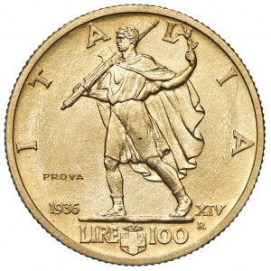 Vittorio Emanuele III (1900-1946) 100 e 50 Lire 1936 A....