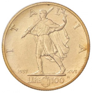 Vittorio Emanuele III (1900-1946) 100 Lire 1937 A. XVI ...