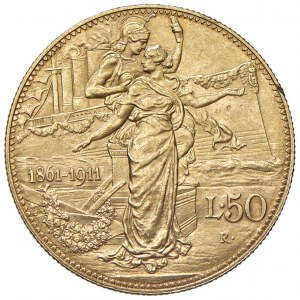 Vittorio Emanuele III (1900-1946) 50 Lire 1911 - Nomism...