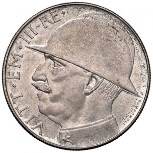 Vittorio Emanuele III (1900-1946) 20 Lire 1928 Elmetto ...
