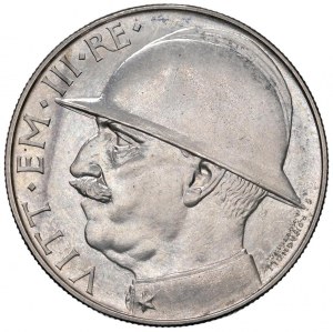 Vittorio Emanuele III (1900-1946) 20 Lire 1928 Elmetto ...