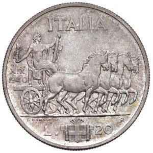 Victor Emmanuel III (1900-1946) 20 Lira 1940 - Nomism...