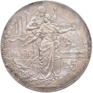 Vittorio Emanuele III (1900-1946) 5 Lire 1911 - Nomisma...