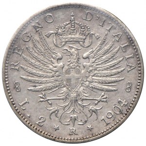 Victor Emmanuel III (1900-1946) 2 Lire 1904 - Nomisma...