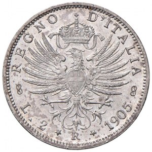Victor Emmanuel III (1900-1946) 2 Lire 1905 - Nomisma...