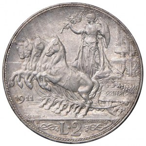 Victor Emmanuel III (1900-1946) 2 Lire 1911 - Nomisma...