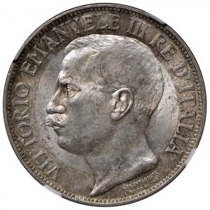 Victor Emmanuel III (1900-1946) 2 Lire 1911 Cinquante...