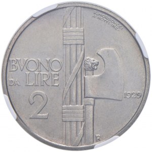 Vittorio Emanuele III (1900-1946) 2 Lire 1929 - Nomisma...