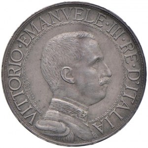 Victor Emmanuel III (1900-1946) Lira 1908 experiment...
