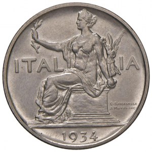 Vittorio Emanuele III (1900-1946) Lira 1934 - Nomisma 1...
