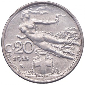 Victor Emmanuel III (1900-1946) 20 Cents 1913 - N...