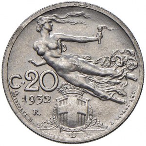 Vittorio Emanuele III (1900-1946) 20 Centesimi 1932 - N...