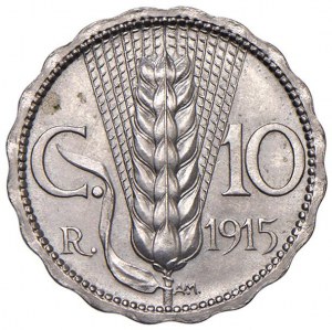 Vittorio Emanuele III (1900-1946) Progetto 10 Centesimi...